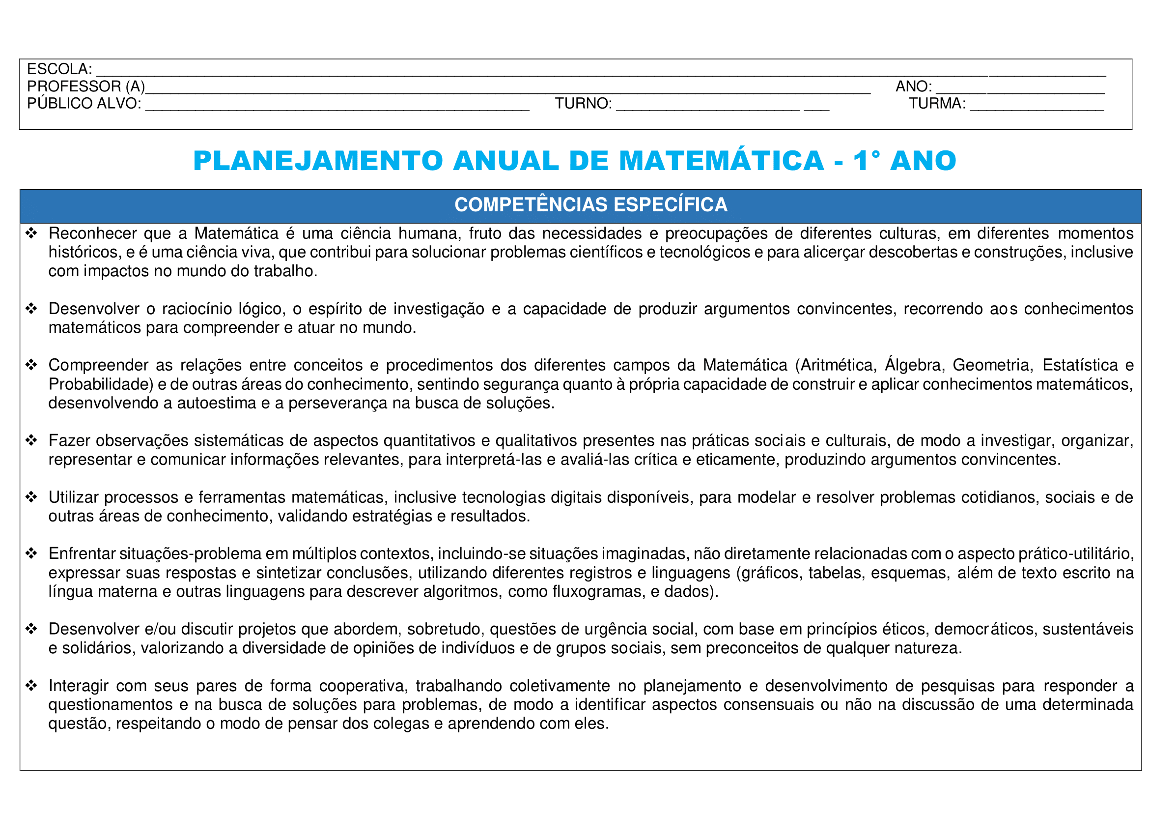 1º ANO - PLANEJAMENTO ANUAL - MATEMÁTICA (1)-1