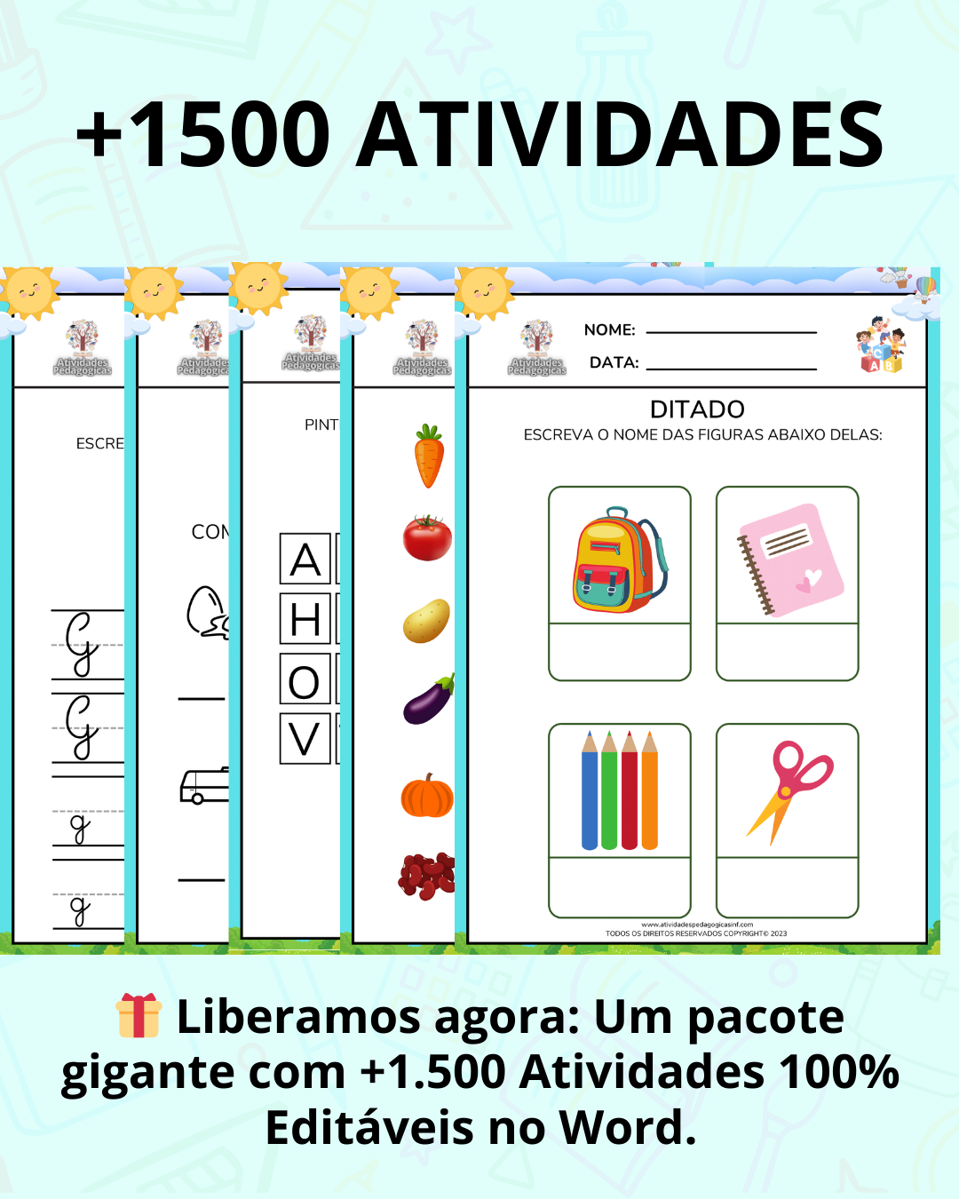 1500 ATIVIDADES